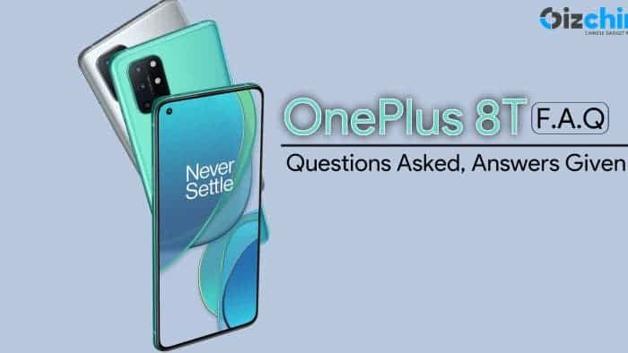 OnePlus 8T FAQ