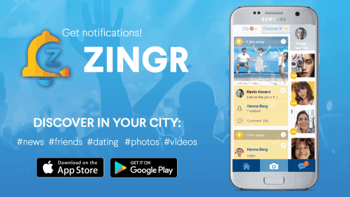 ZINGR app