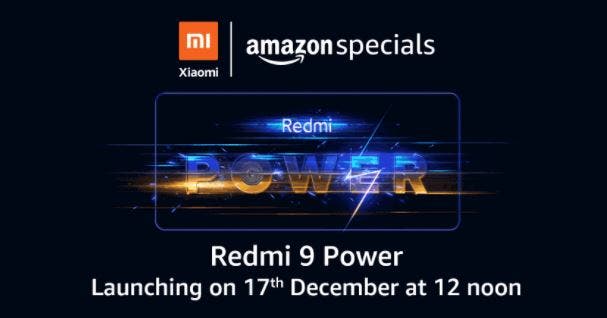Redmi 9 Power to be launched in India on Dec 17