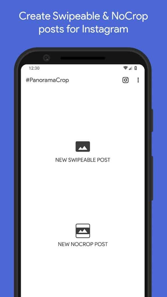 PanoramaCrop для Instagram - лучшие бесплатные приложения и игры для Android
