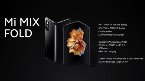 Xiaomi Mi MIX Fold fast charging