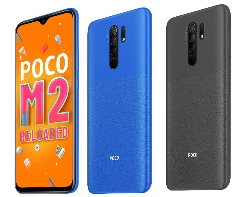 POCO M2 reloaded phones for students