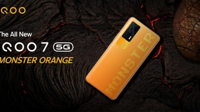 iQOO 7 Monster Orange