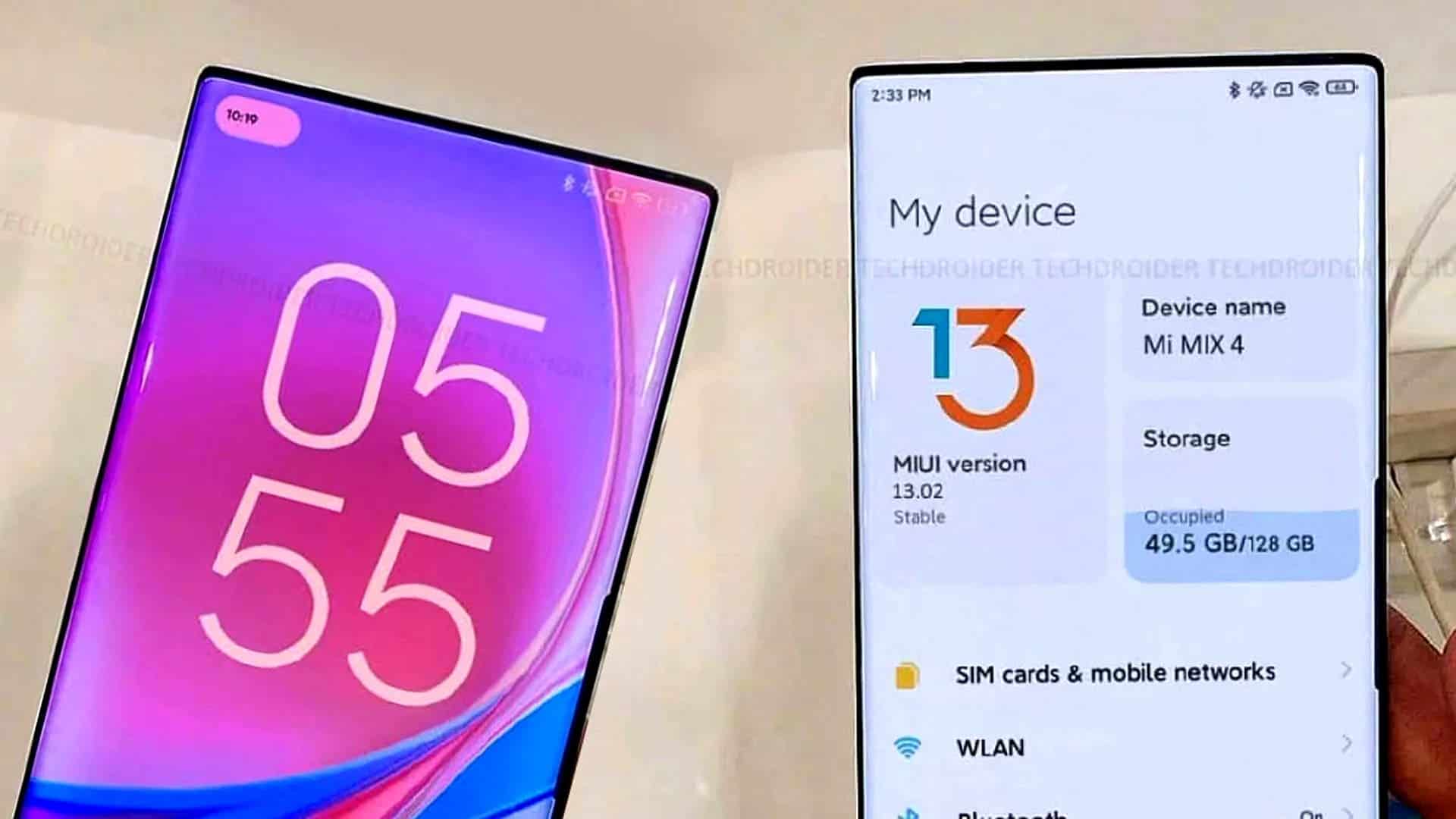 MIUI 13 is being tested on the upcoming Xiaomi 12 - Gizchina.com