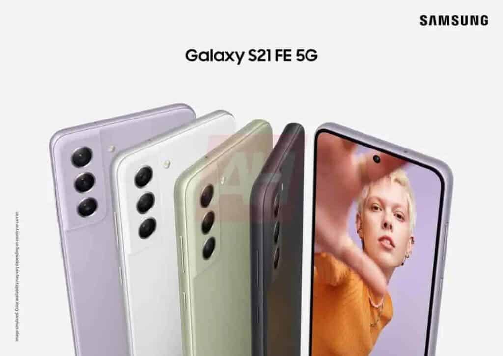 Samsung Galaxy S21 FE 5G Leaked Marketing Image