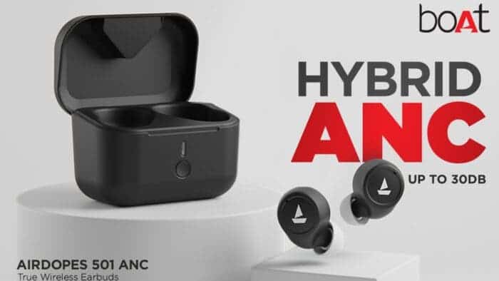 boAt Airdopes 501 ANC TWS Earbuds Launched In India
