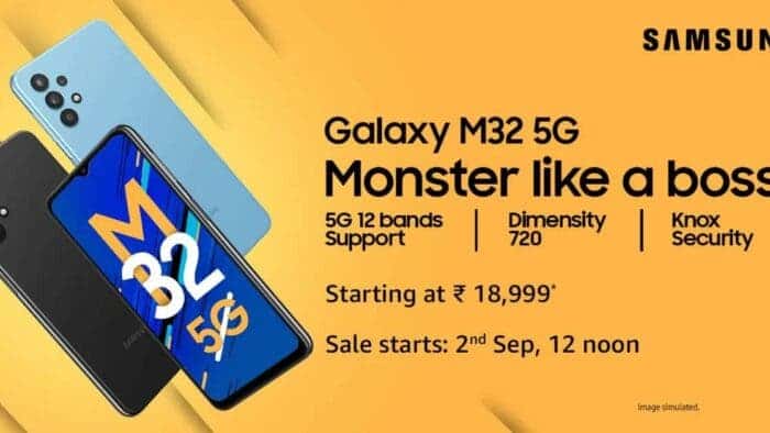 Samsung Galaxy M32 5G Launch In India