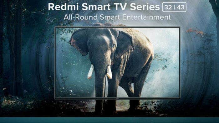 Redmi Smart TV Series India Launch