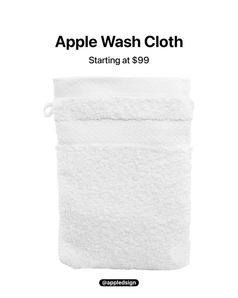 Apple Wash Cloth