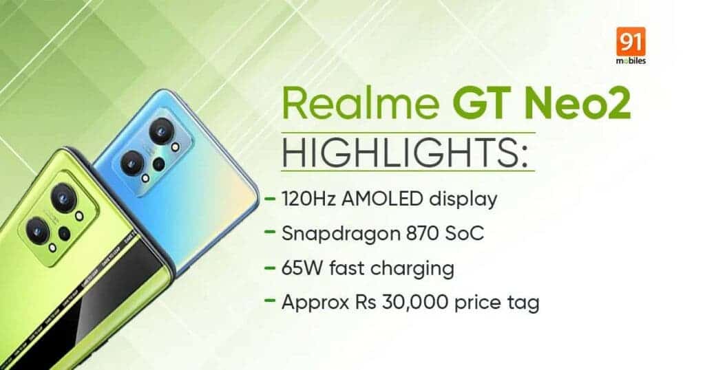 Realme GT Neo2 specifications
