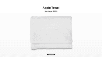 Apple Towel Max