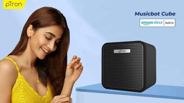 pTron Musicbot Cube smart speaker launch in India