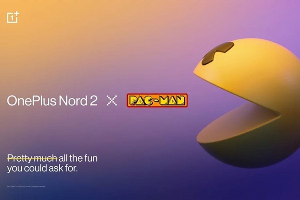 OnePlus Nord 2 Pac-Man