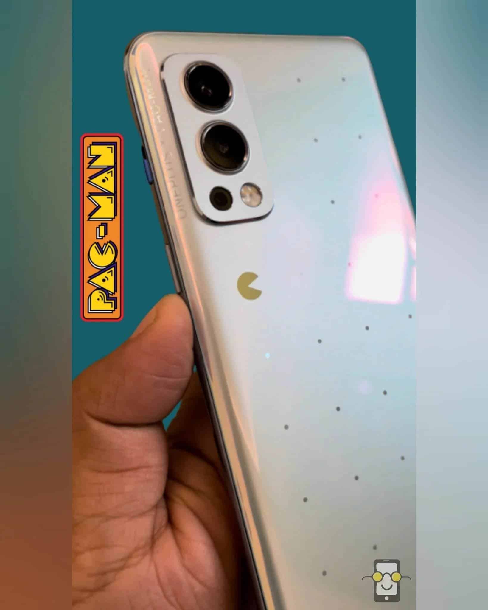 OnePlus Nord 2 x PAC-MAN Edition rear design