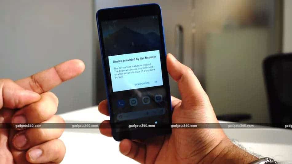Reliance JioPhone Next Device Lock feature