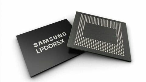 Samsung LPDDR5X DRAM mobile memory