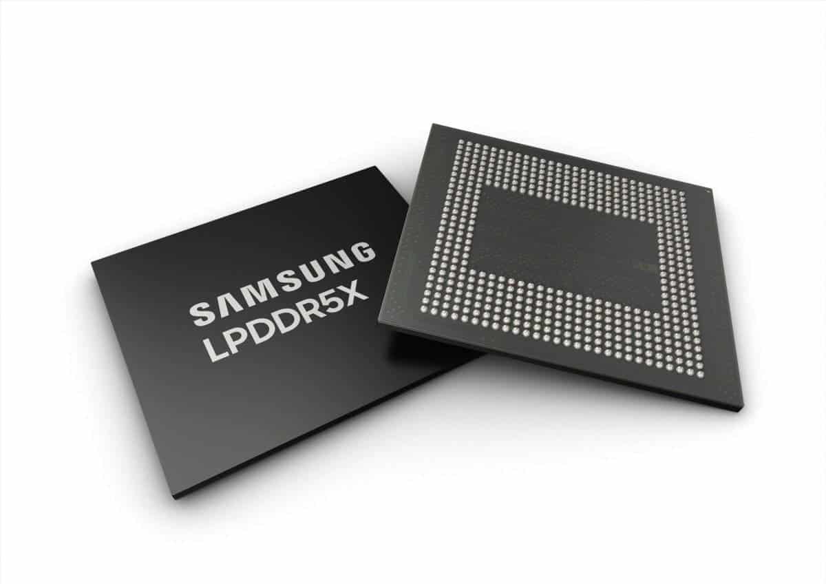 Samsung LPDDR5X DRAMs