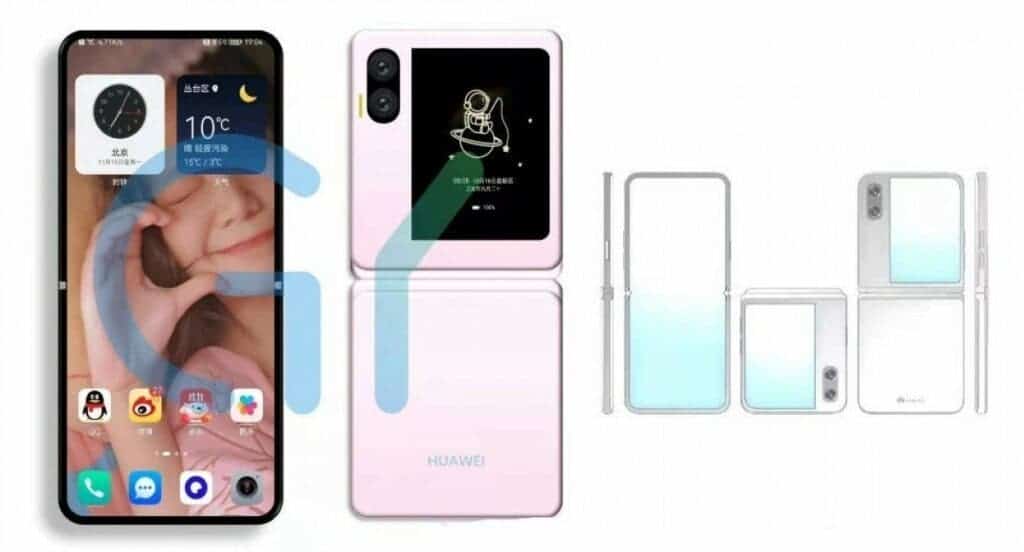 huawers | Huawei’s upcoming flip foldable smartphone had its design revealed | The Paradise News