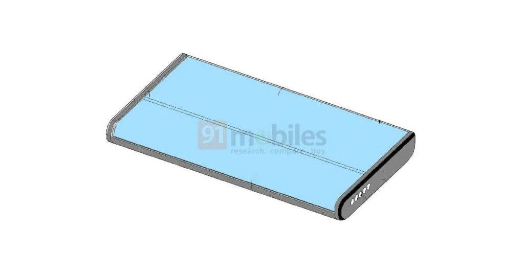 Samsung sliding, foldable display phone patent_4