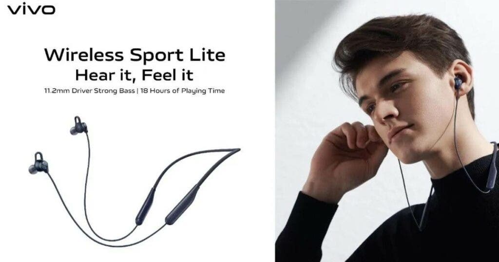 Vivo Wireless Sport Lite Neckband Earphones ad
