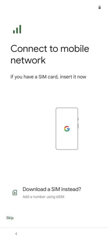 Google Pixel Foldable Phone SIM animation_1