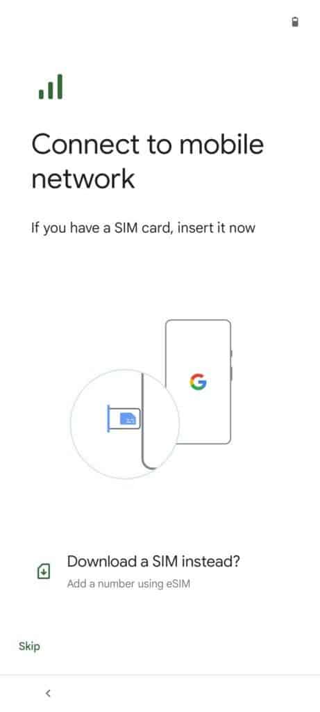 Google Pixel Foldable Phone SIM animation_2