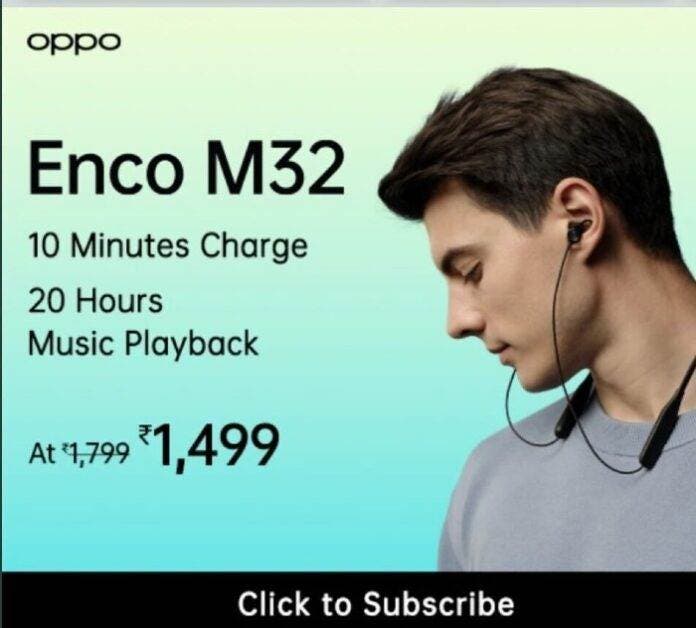 Oppo Enco M32 price in India Amazon India