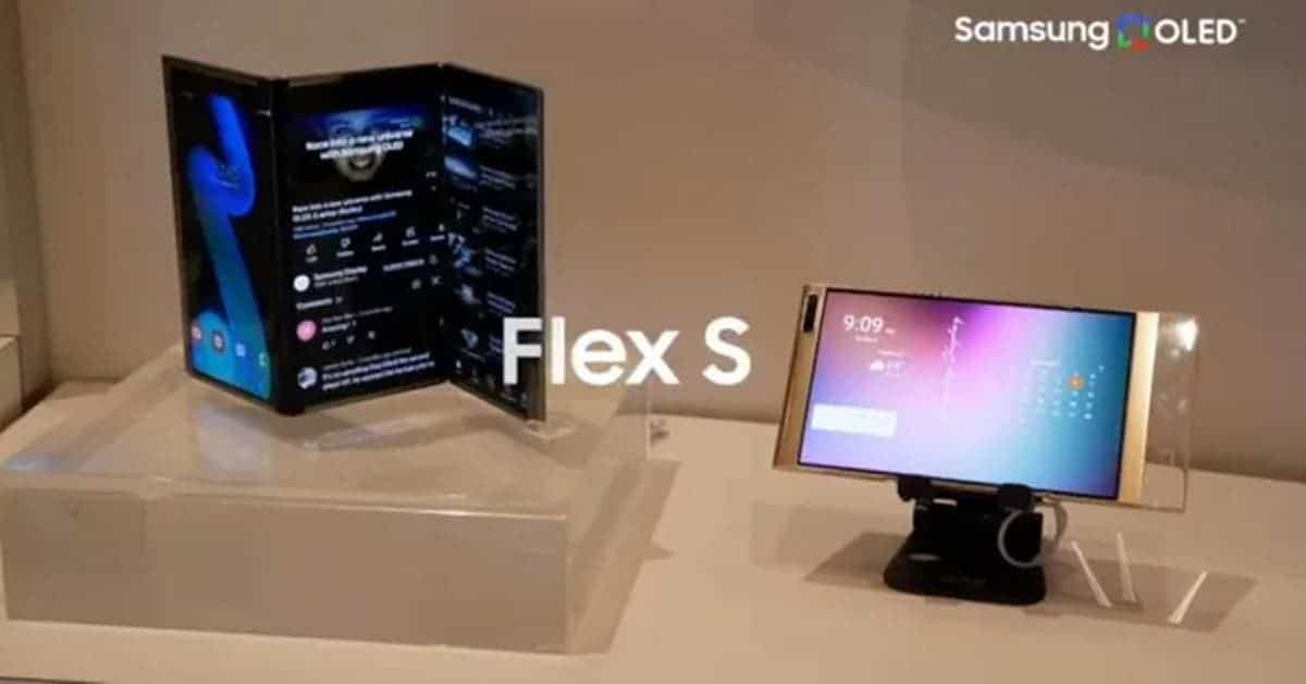 Samsung Flex Displays CES 2022