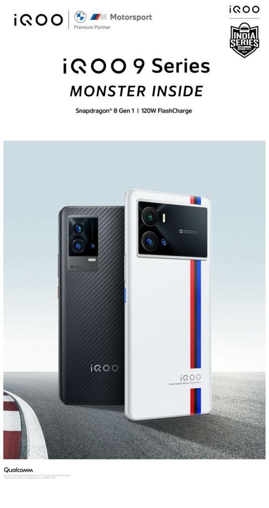 iQOO 9 series microsite India