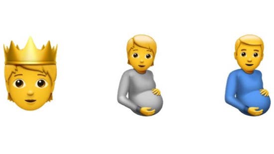 Apple iOS 15.4 update adds a controversial 'pregnant man' emoji