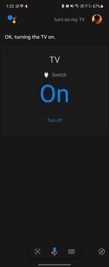 Google TV Remote Control app for Android TVs_turn on