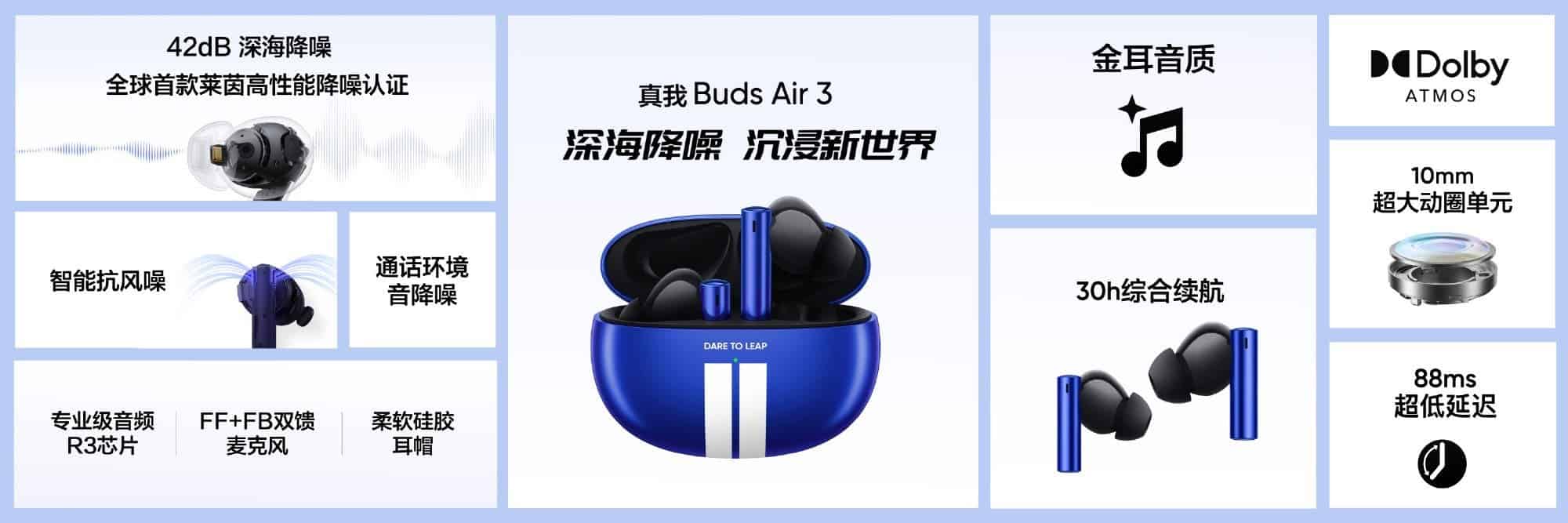Realme Buds Air3 features
