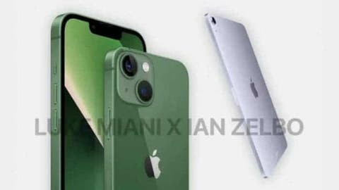 Apple iPhone 13 Green color option