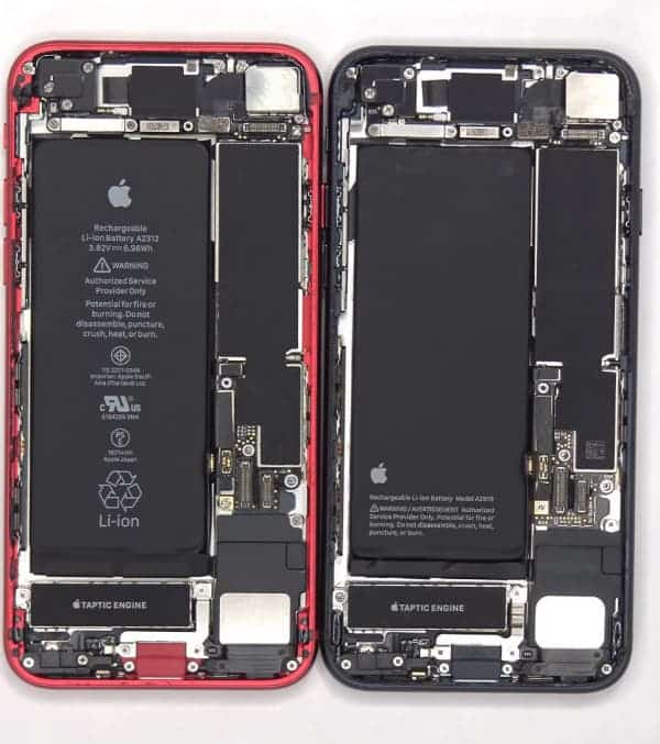 iPhone SE 2022 battery