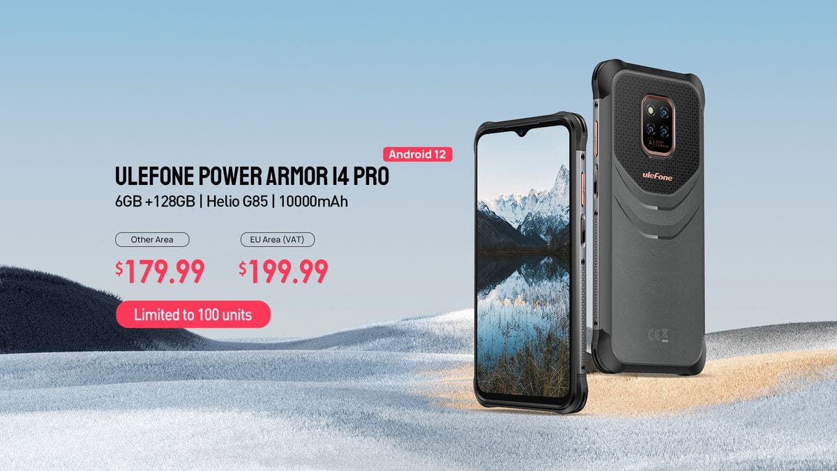 Hurry up! Get up to 40% off the rugged Ulefone Power Armor 14 Pro