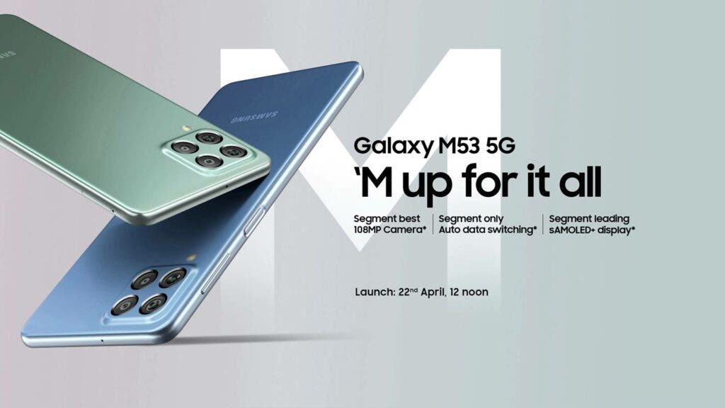 Samsung Galaxy M53 launch in India