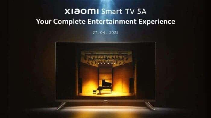 Xiaomi Smart TV 5A India launch date