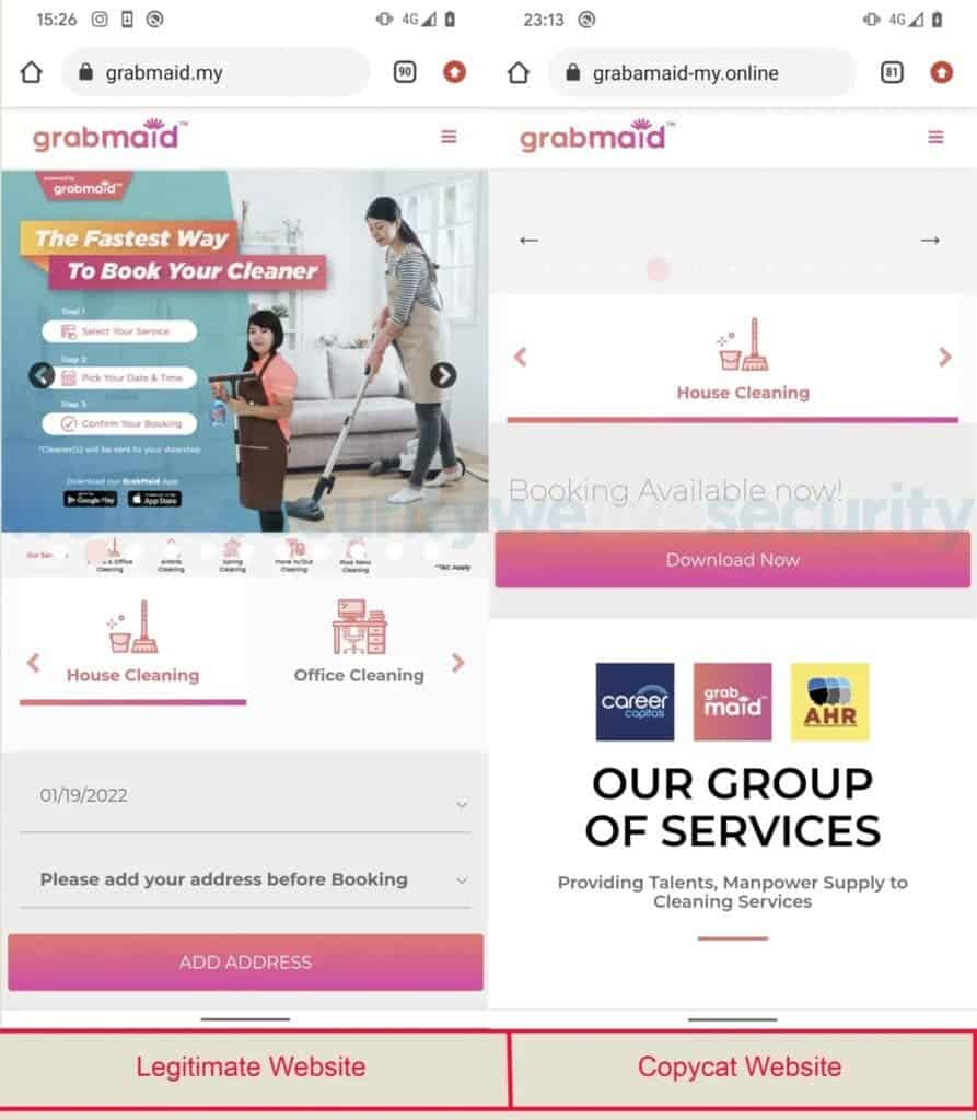 fake maid service apps