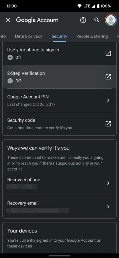 Google 2 step verification_1