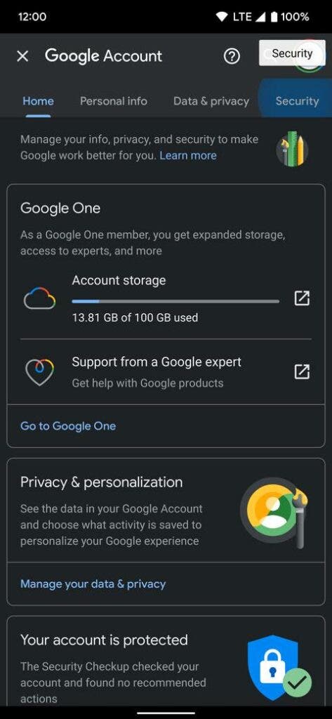 Google App Security Setting_2