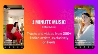 Instagram 1 Minute Music India