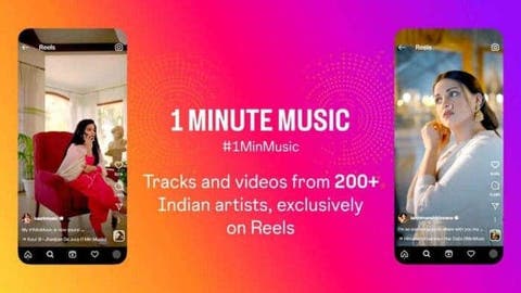 Instagram 1 Minute Music India