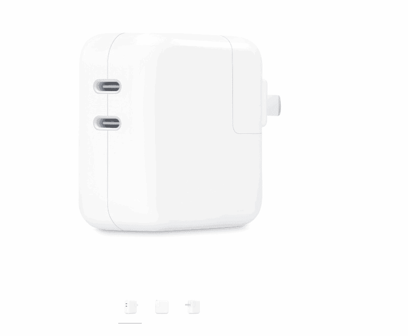 Apple 35W dual-C port charger