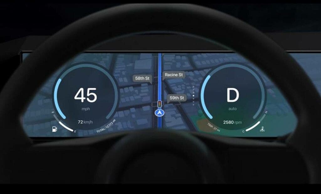 Apple’s new CarPlay interface in-car infotainment