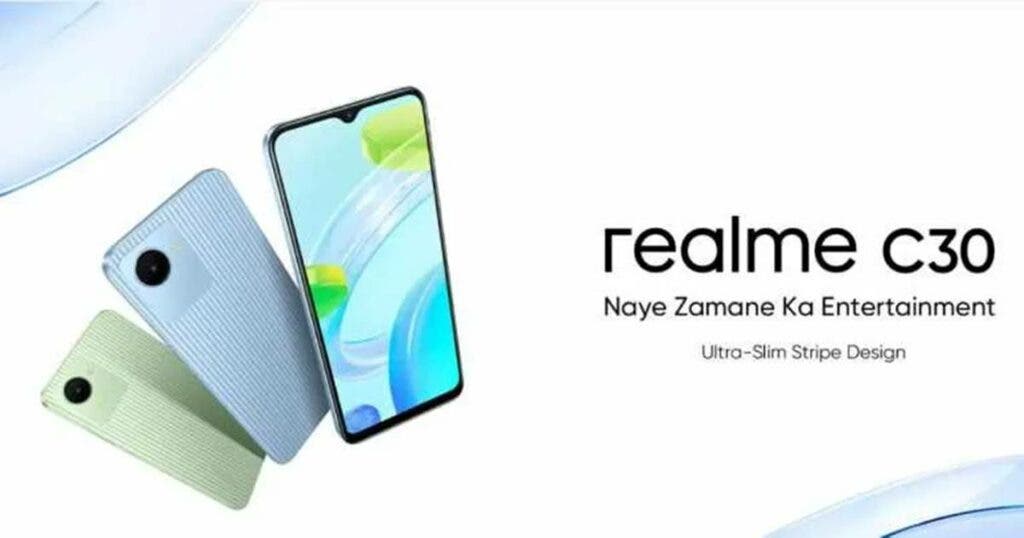Realme C30 India launch Flipkart