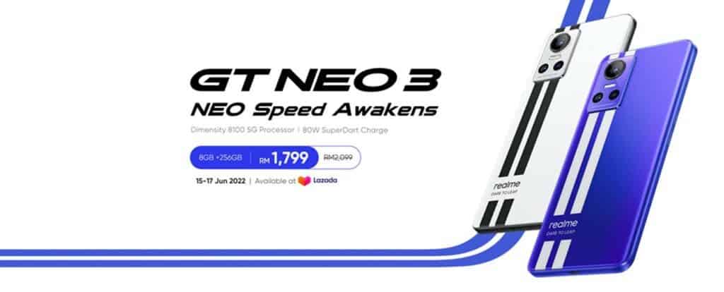 Realme GT Neo 3 Malaysia special price