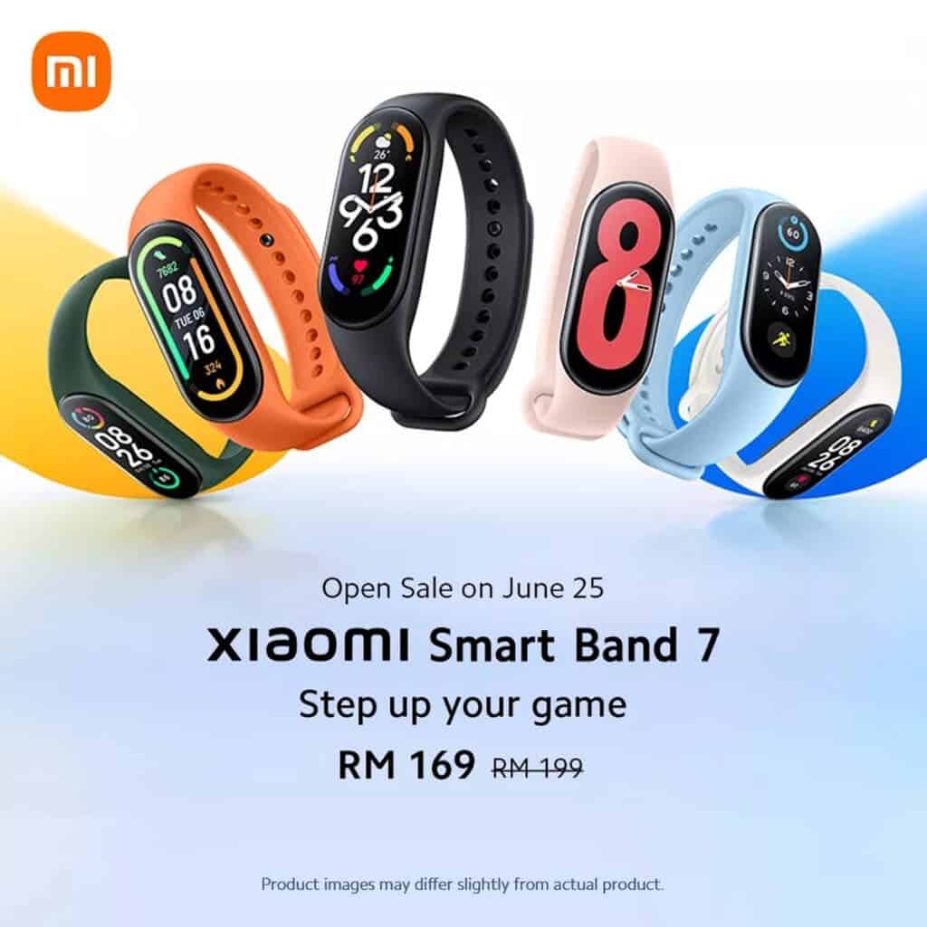 Xiaomi Smart Band 7 price in Malaysia