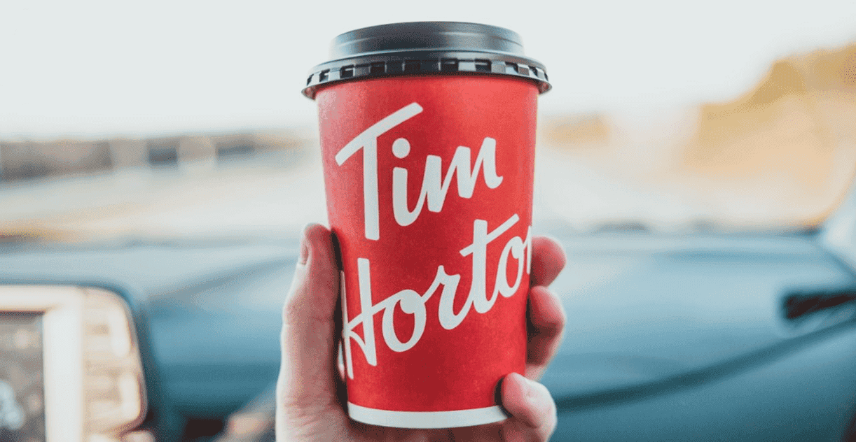 Tim Hortons free coffee and dessert