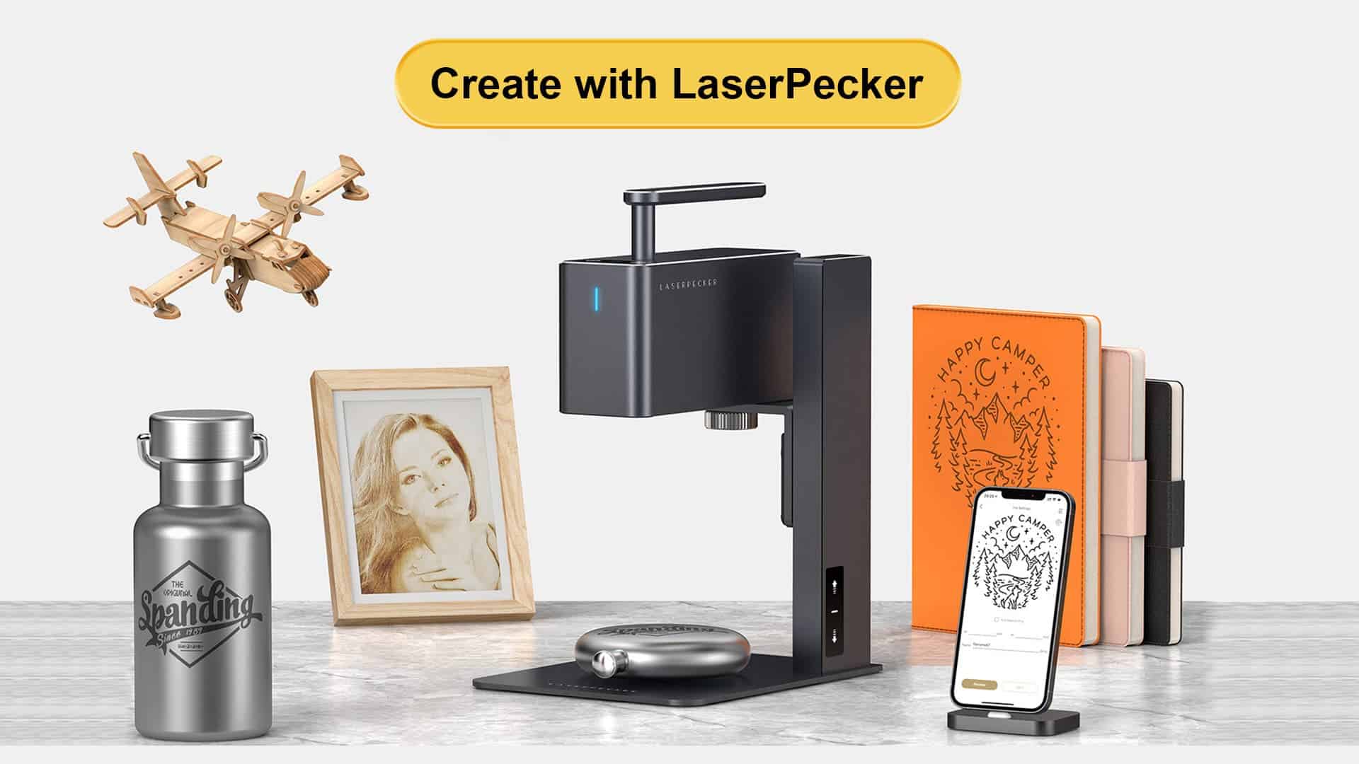 How LaserPecker 4 raised $4.5 million on Kickstarter?