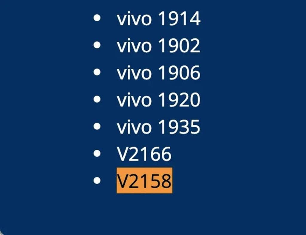 Vivo V25 Pro BIS Certification